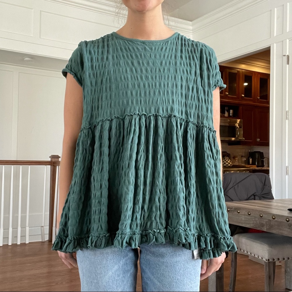 Small Urban Outfitters Green Blouse